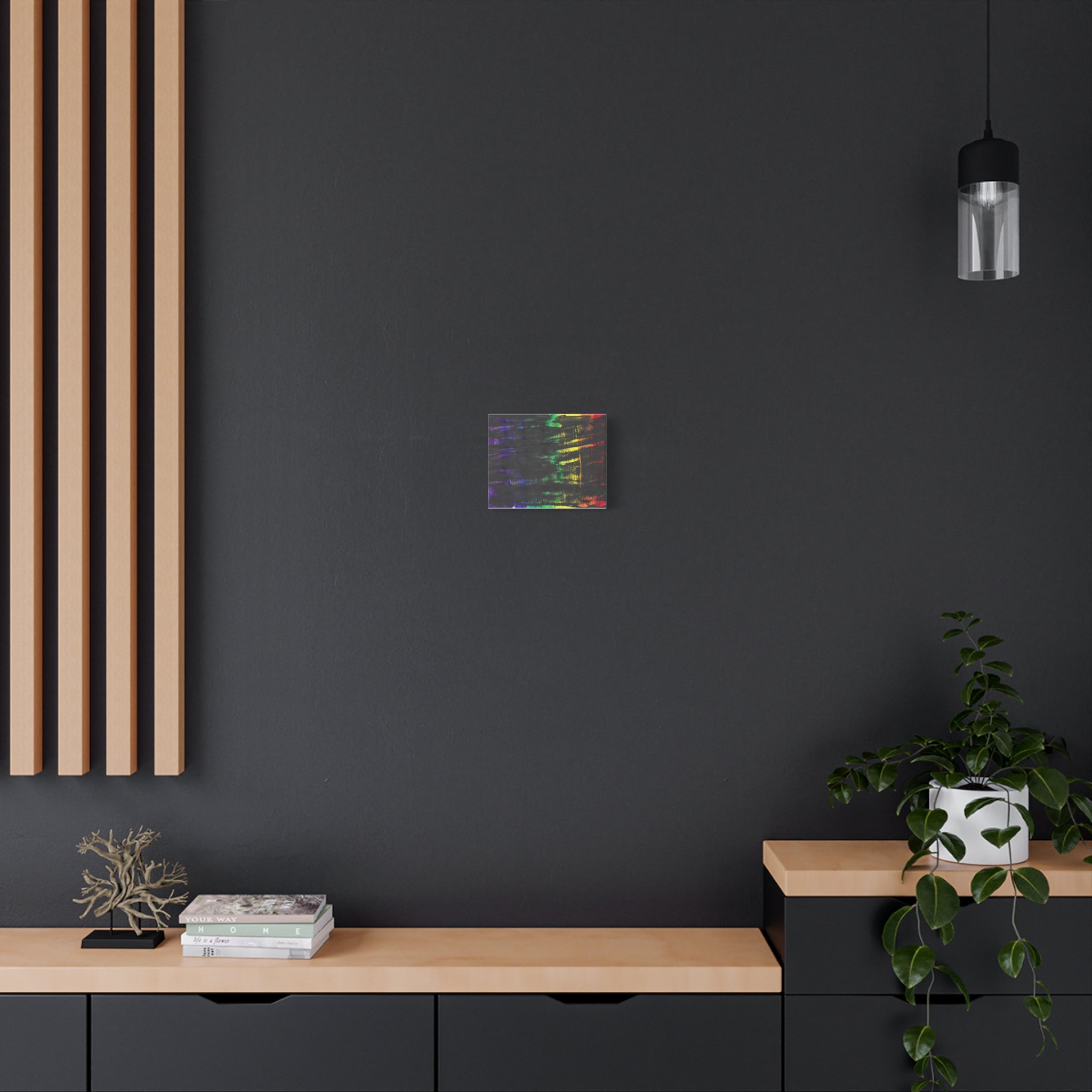 Inner Thoughts - A Spectrum Interrupted - Canvas Wall Art