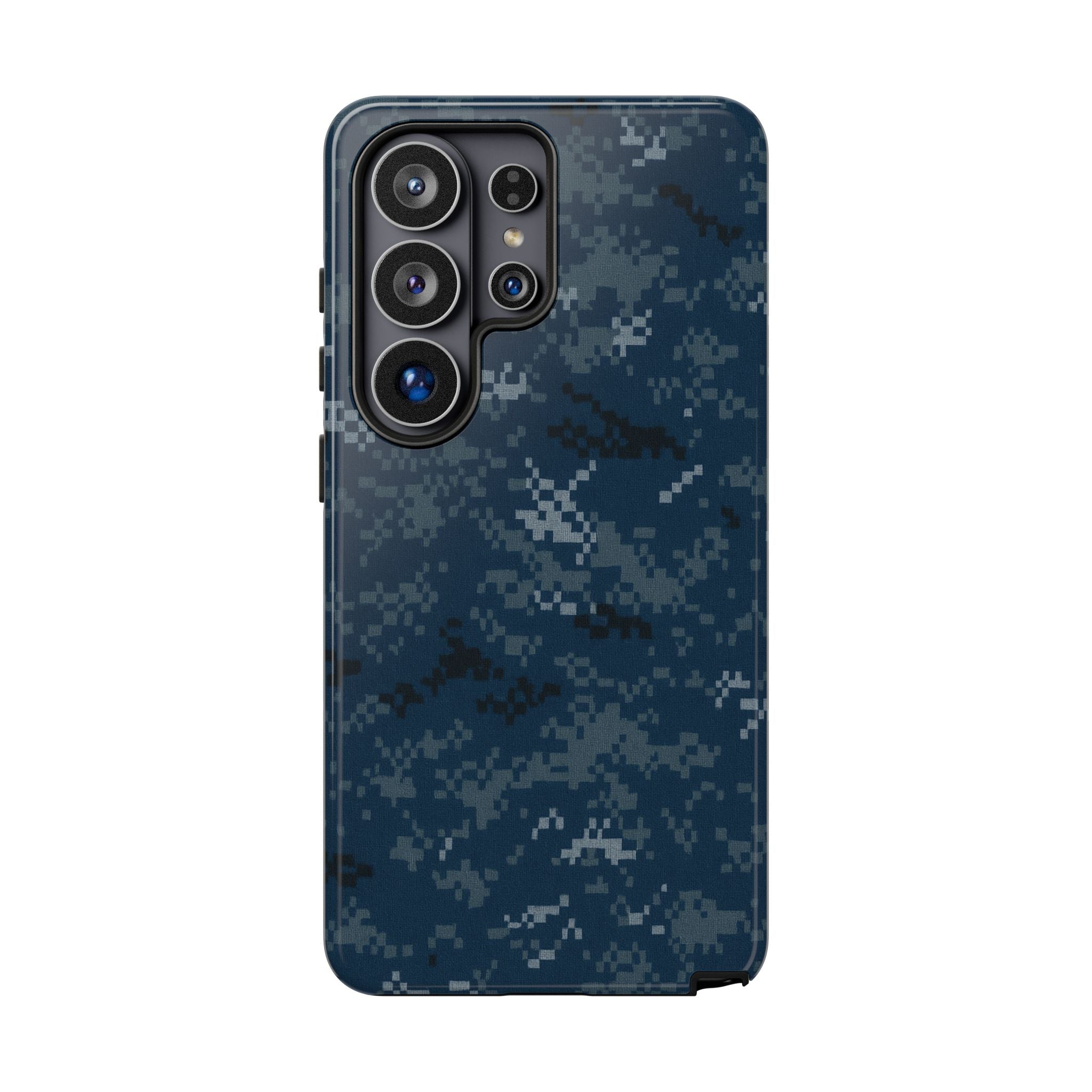 US Navy Blue Camo phone case - Military Camouflage Phone Case