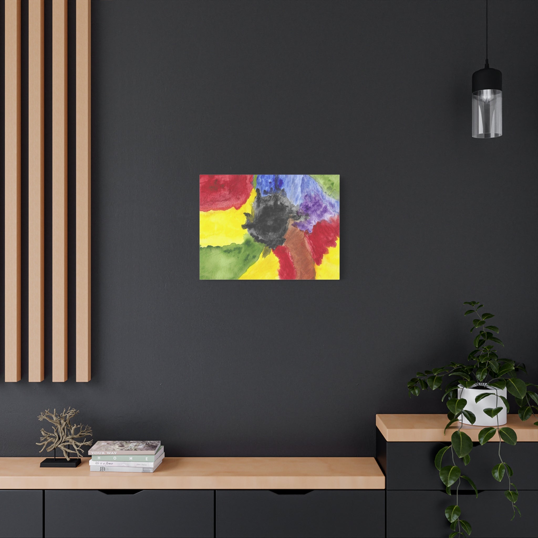It Begins to Grow - The First Invasion - Canvas Wall Art