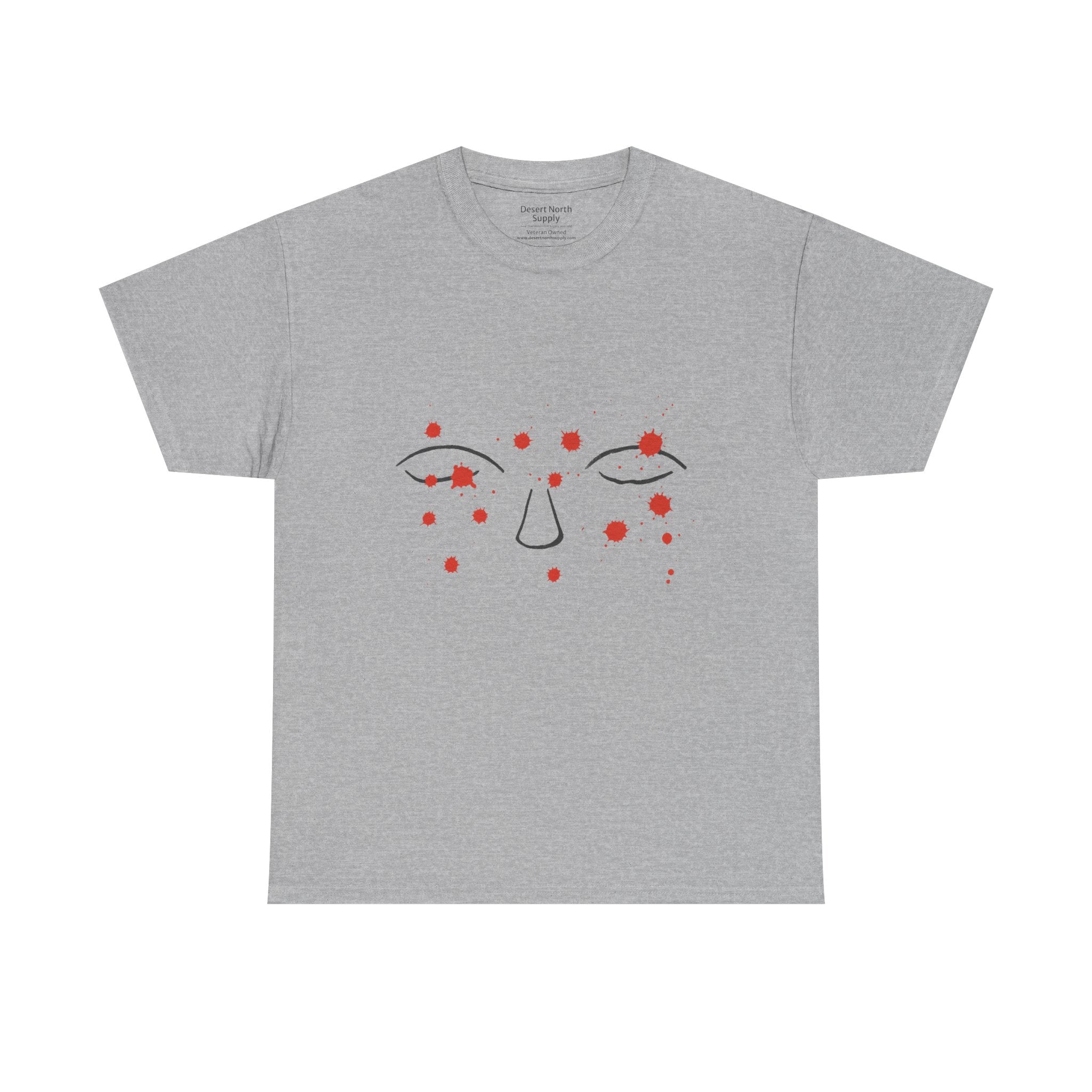 Thoughts T-Shirt - Minimalist Trauma-Inspired Apparel by John Ganger