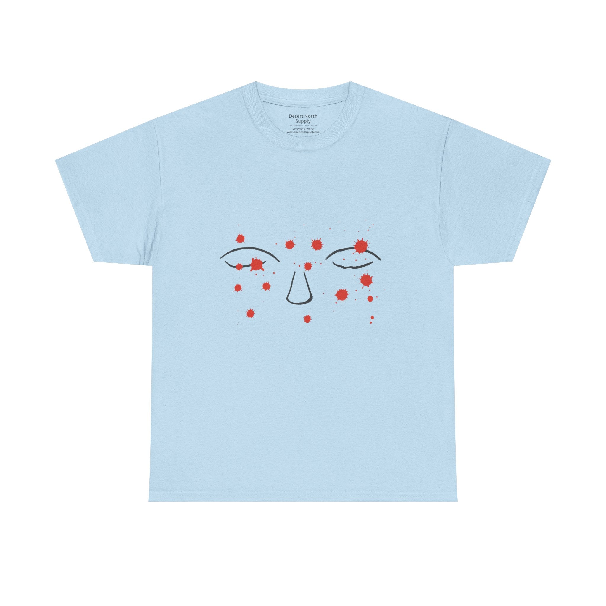 Thoughts T-Shirt - Minimalist Trauma-Inspired Apparel by John Ganger