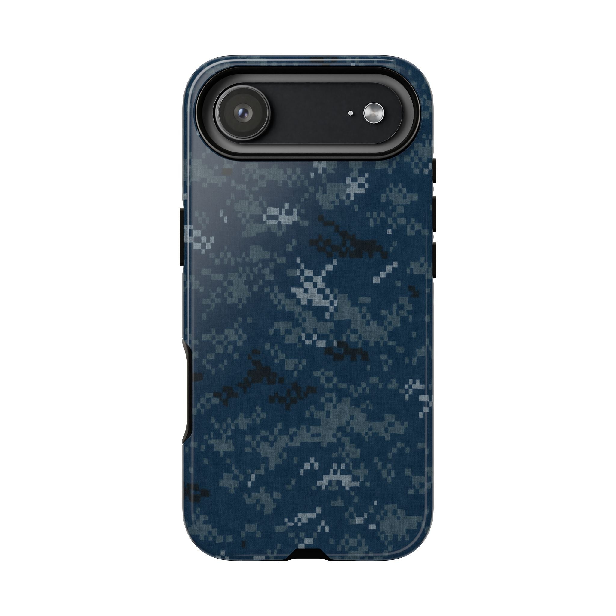 US Navy Blue Camo phone case - Military Camouflage Phone Case