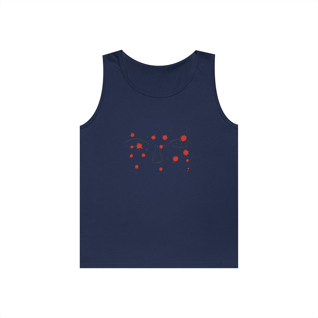 Thoughts Tank Top - Minimalist Trauma-Inspired Apparel by John Ganger