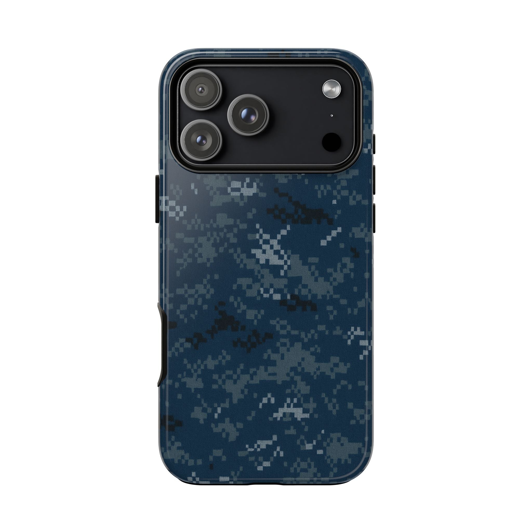US Navy Blue Camo phone case - Military Camouflage Phone Case