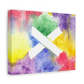 Marks the Spot - PTSD Journey Abstract Art - Canvas Wall Art
