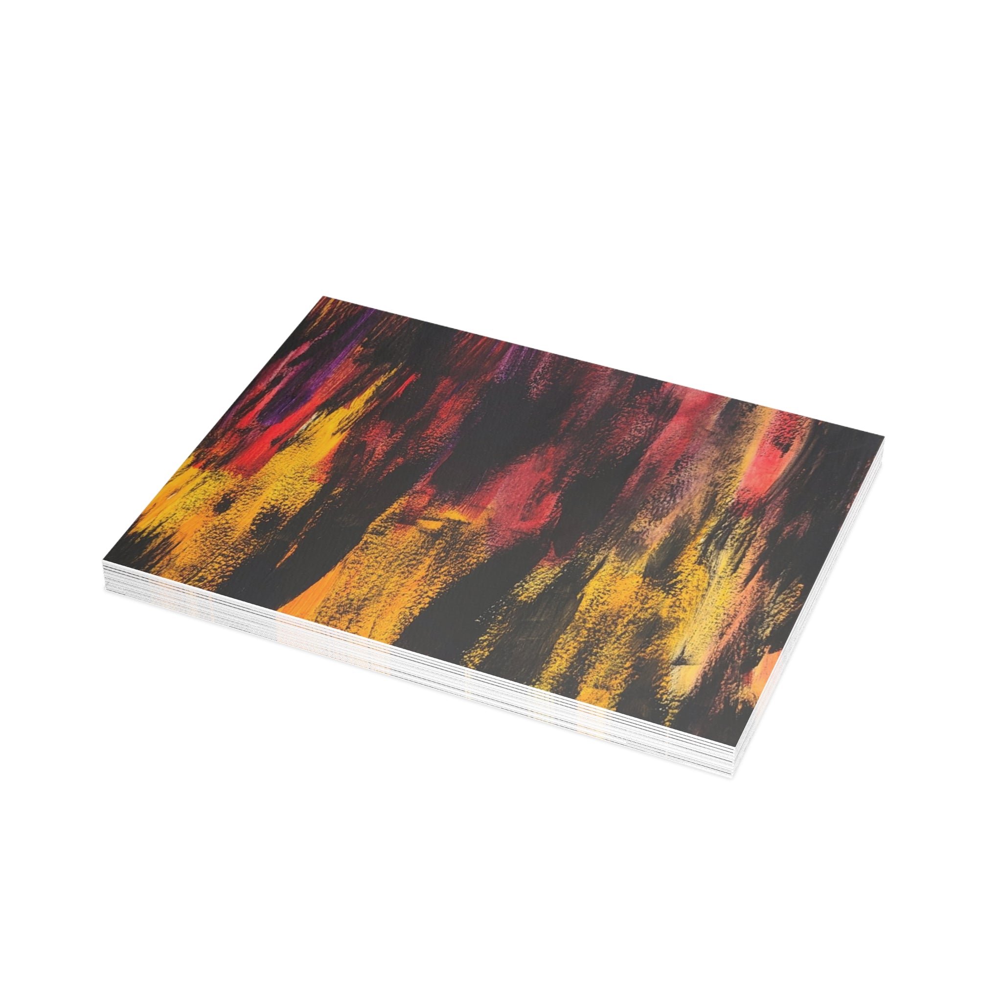 Spirits of Fire - Abstract Watercolor Postcard Set (4x6 or 5x7)