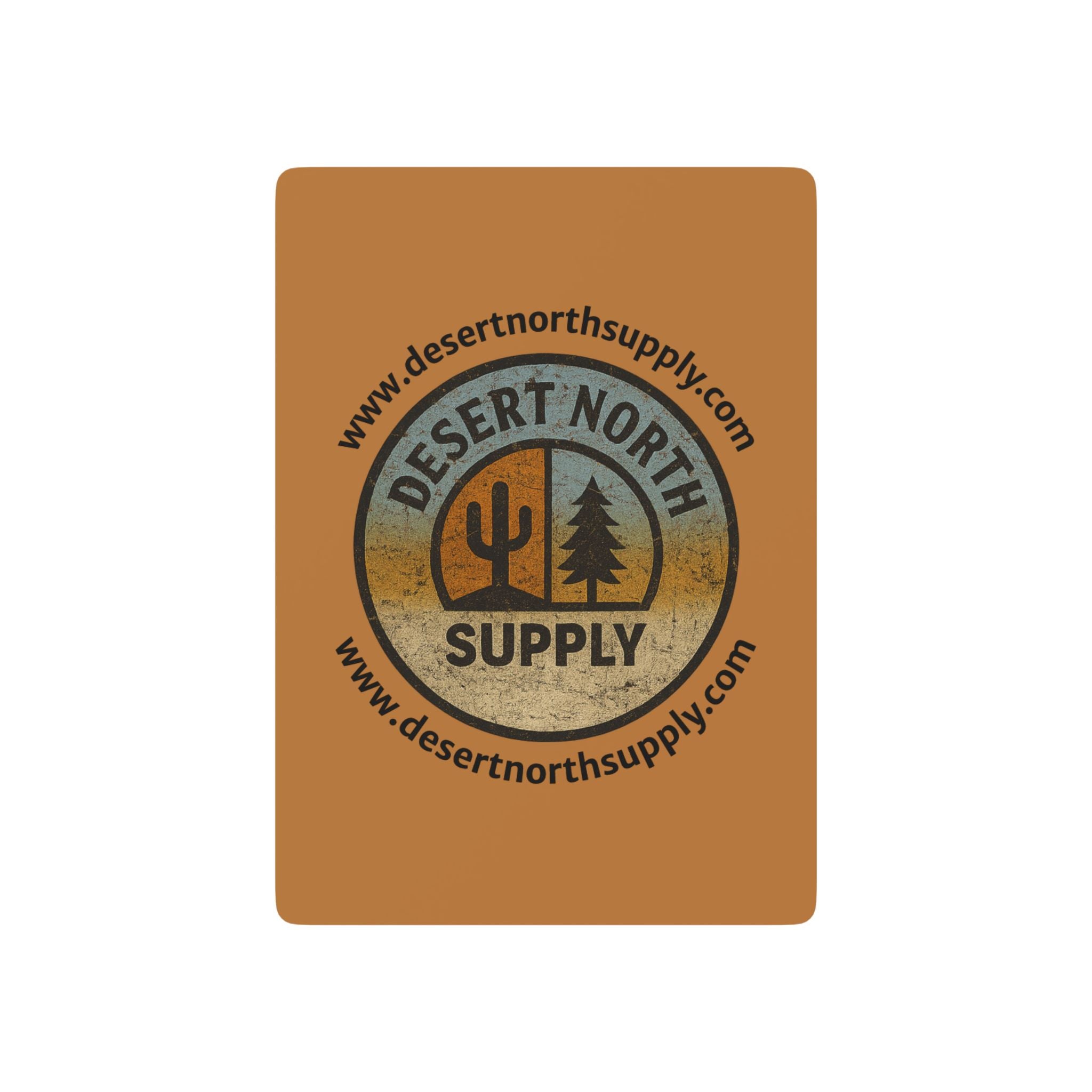 Desert North Supply Poker Playing Cards — Vintage Western Casino Deck