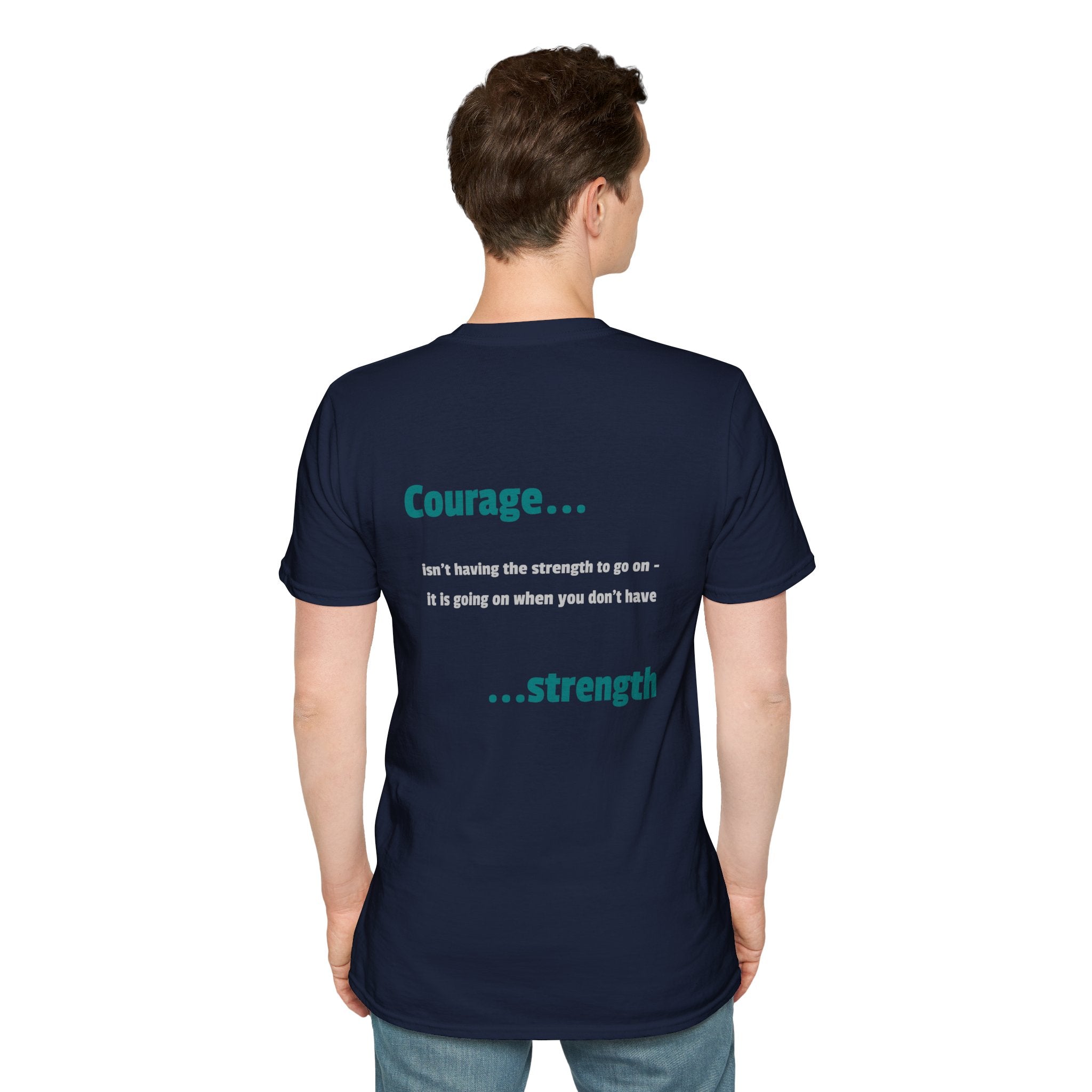 Choose Forward Courage Shirt - Courage and Strength Motivation Tee for Strength, Grit & Resilience