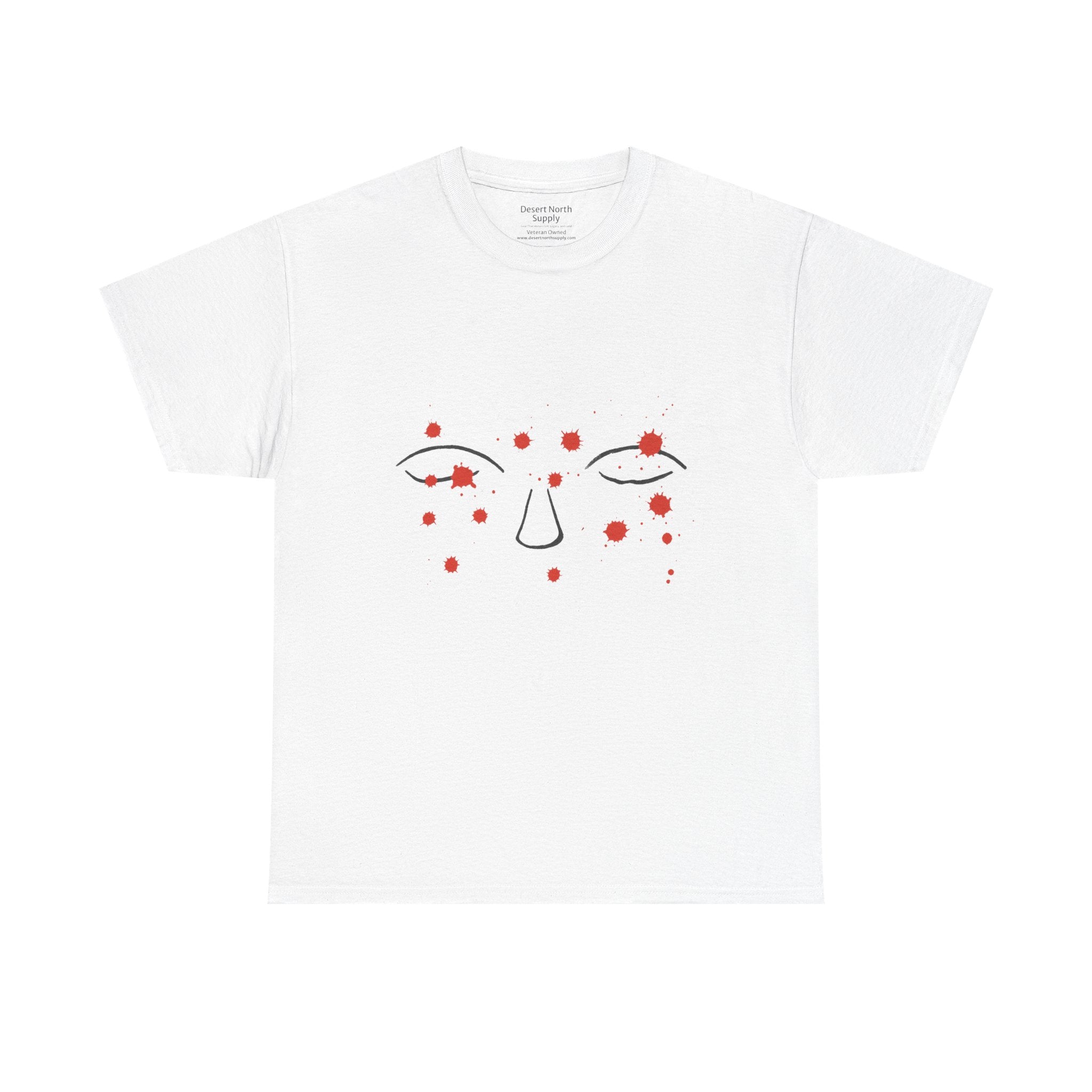 Thoughts T-Shirt - Minimalist Trauma-Inspired Apparel by John Ganger