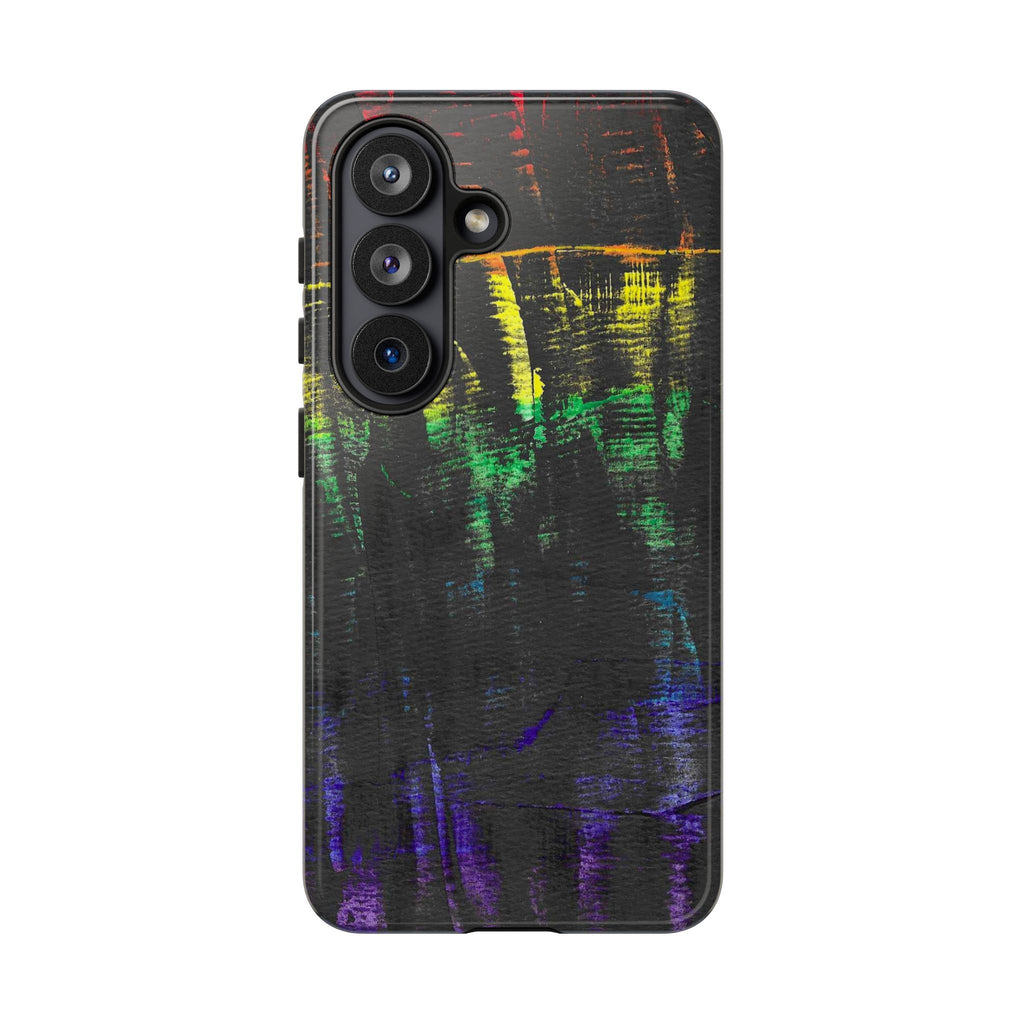 Inner Thoughts Watercolor Phone Case — Multi‑Color Abstract Tough Case