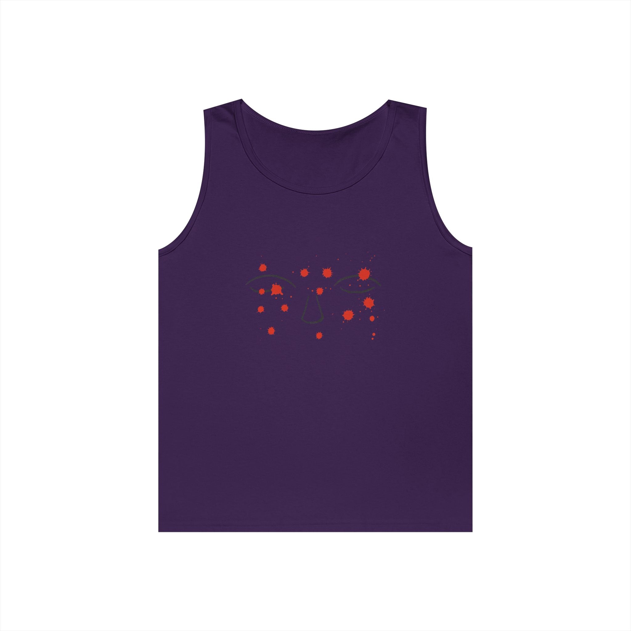 Thoughts Tank Top - Minimalist Trauma-Inspired Apparel by John Ganger