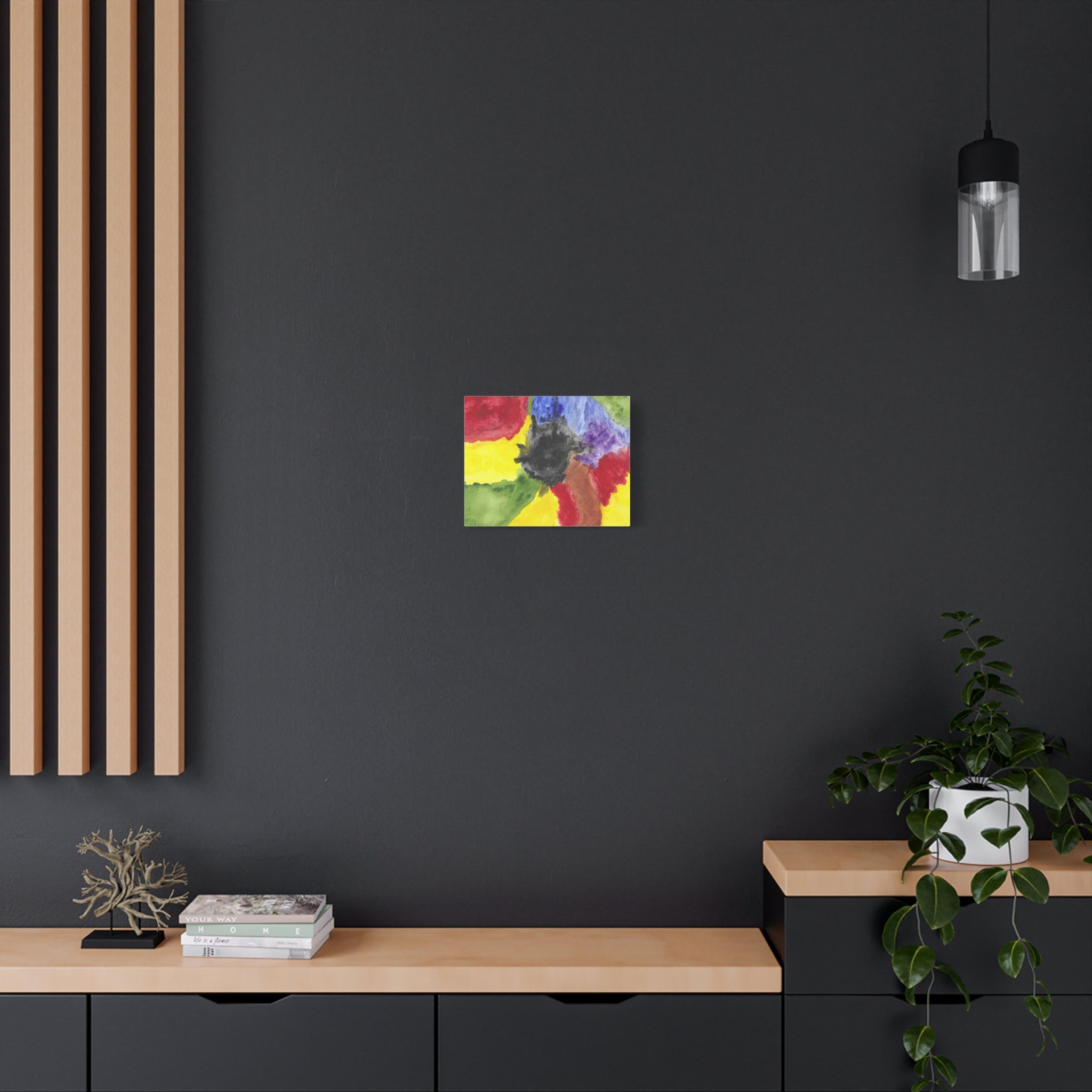 It Begins to Grow - The First Invasion - Canvas Wall Art