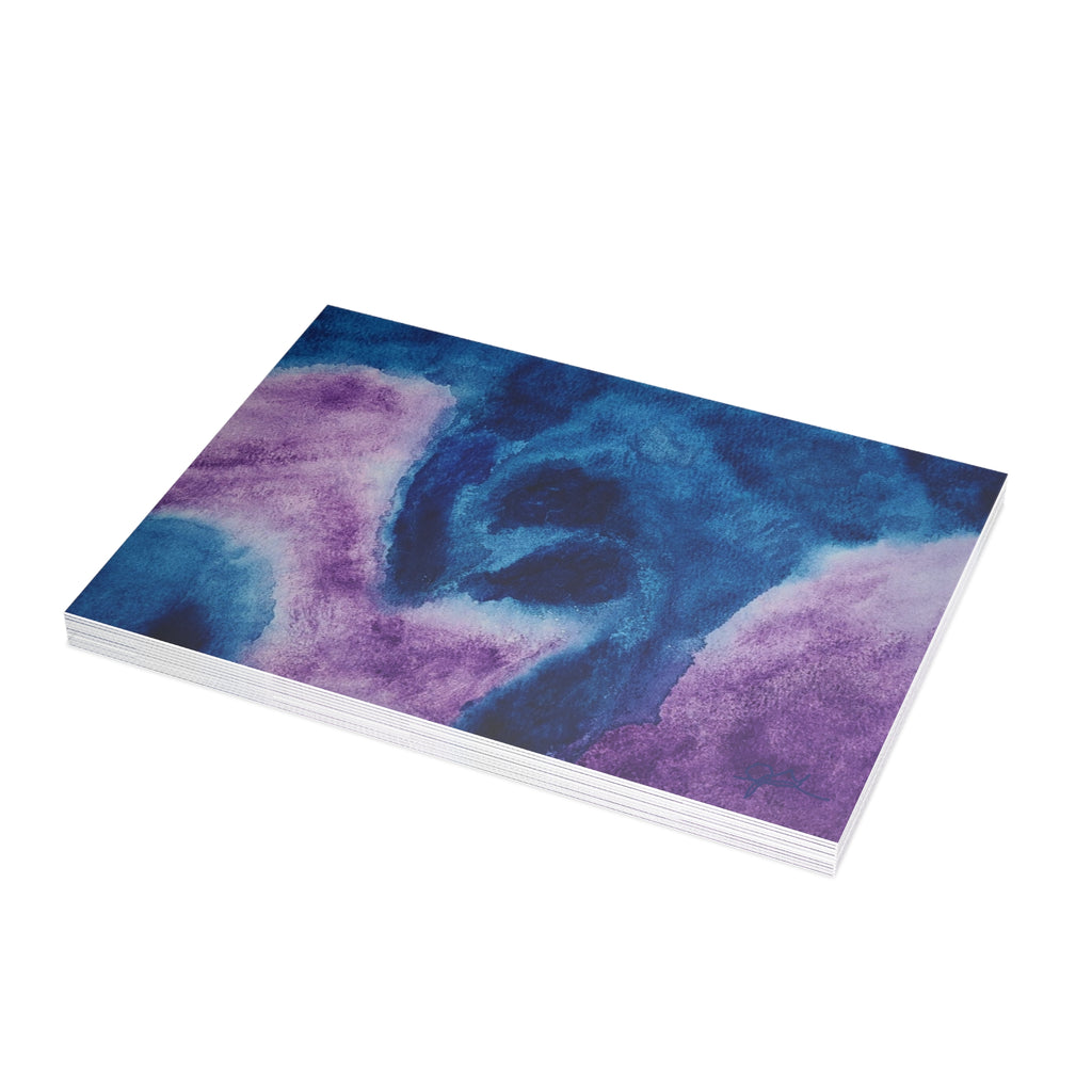 Storms of Torment - Abstract Watercolor Postcard Set (4x6 or 5x7)