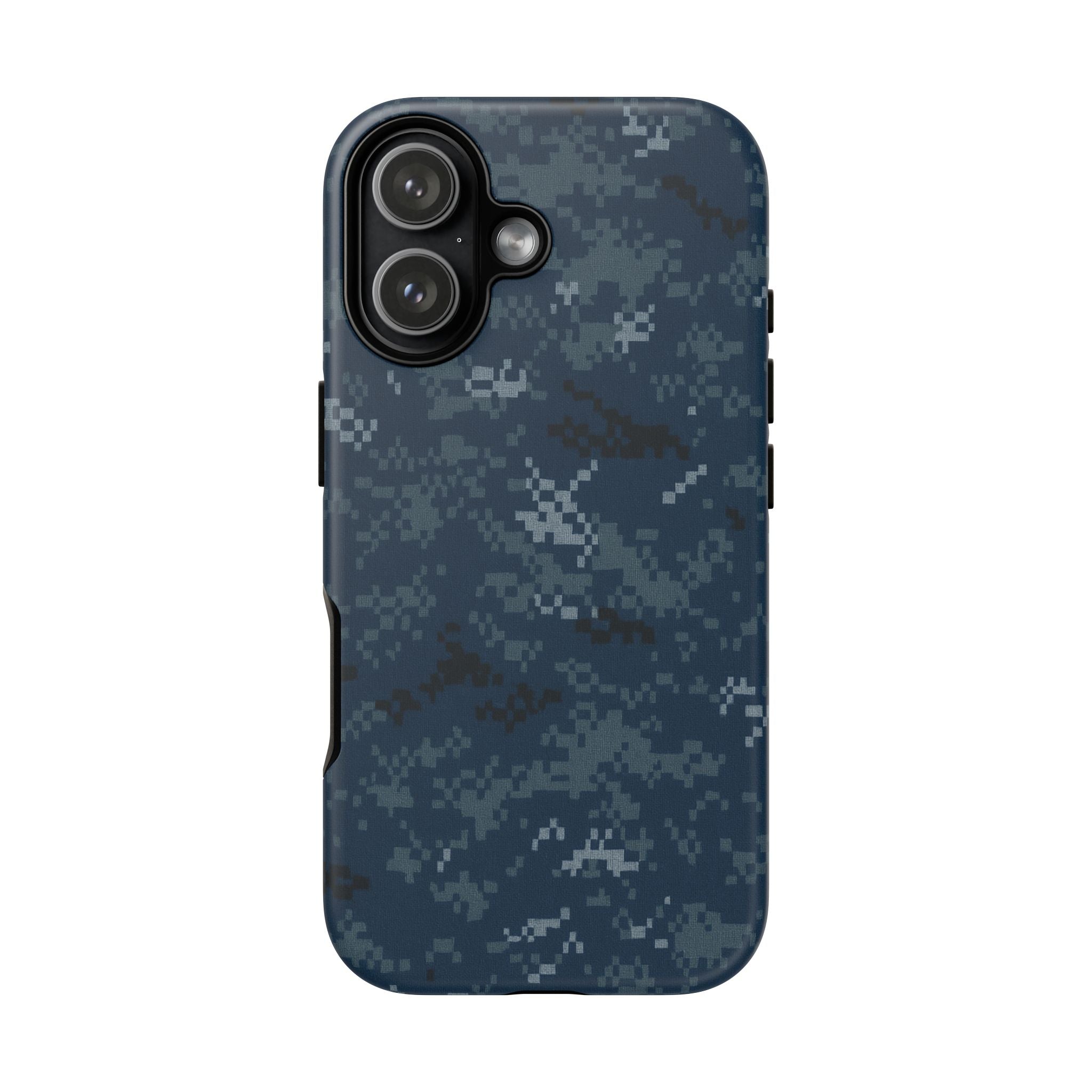US Navy Blue Camo phone case - Military Camouflage Phone Case