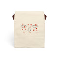 Thoughts Canvas Lunch Bag - Minimalist Trauma-Inspired Apparel by John Ganger