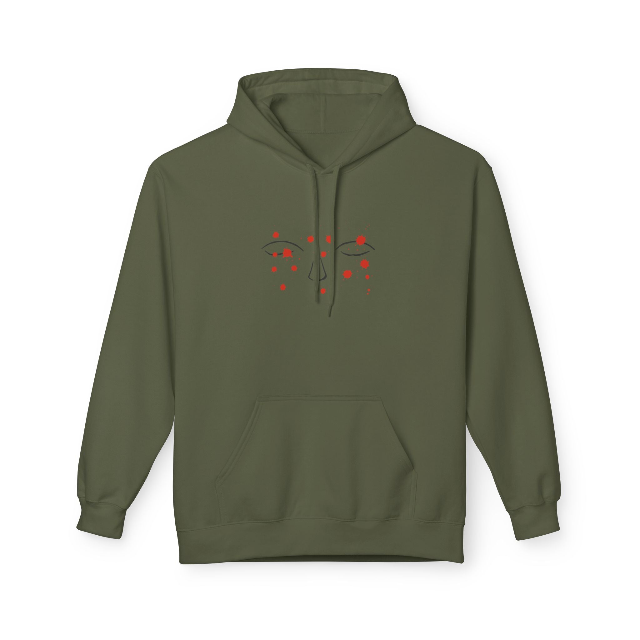 Thoughts Hoodie - Minimalist Trauma-Inspired Apparel by John Ganger