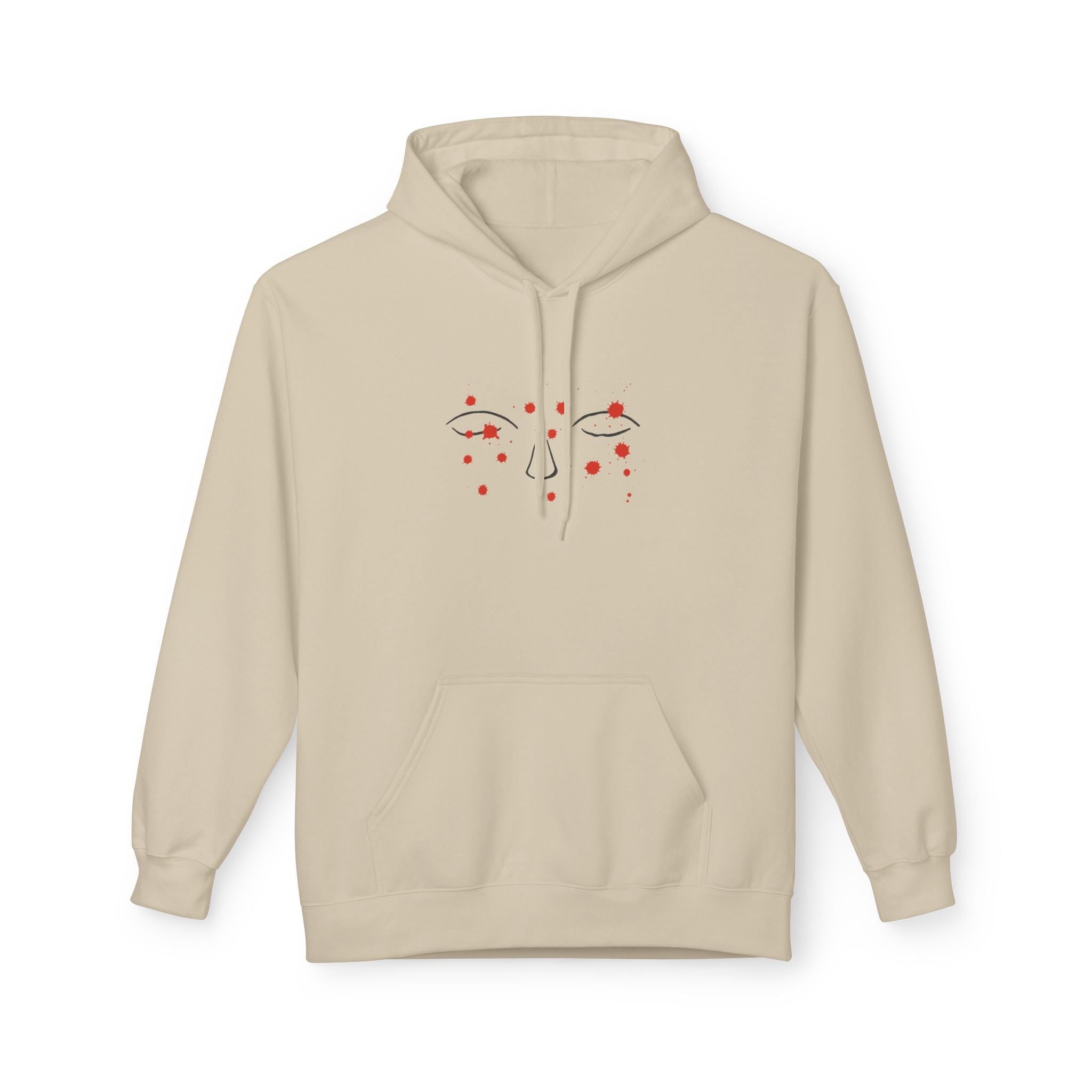 Thoughts Hoodie - Minimalist Trauma-Inspired Apparel by John Ganger