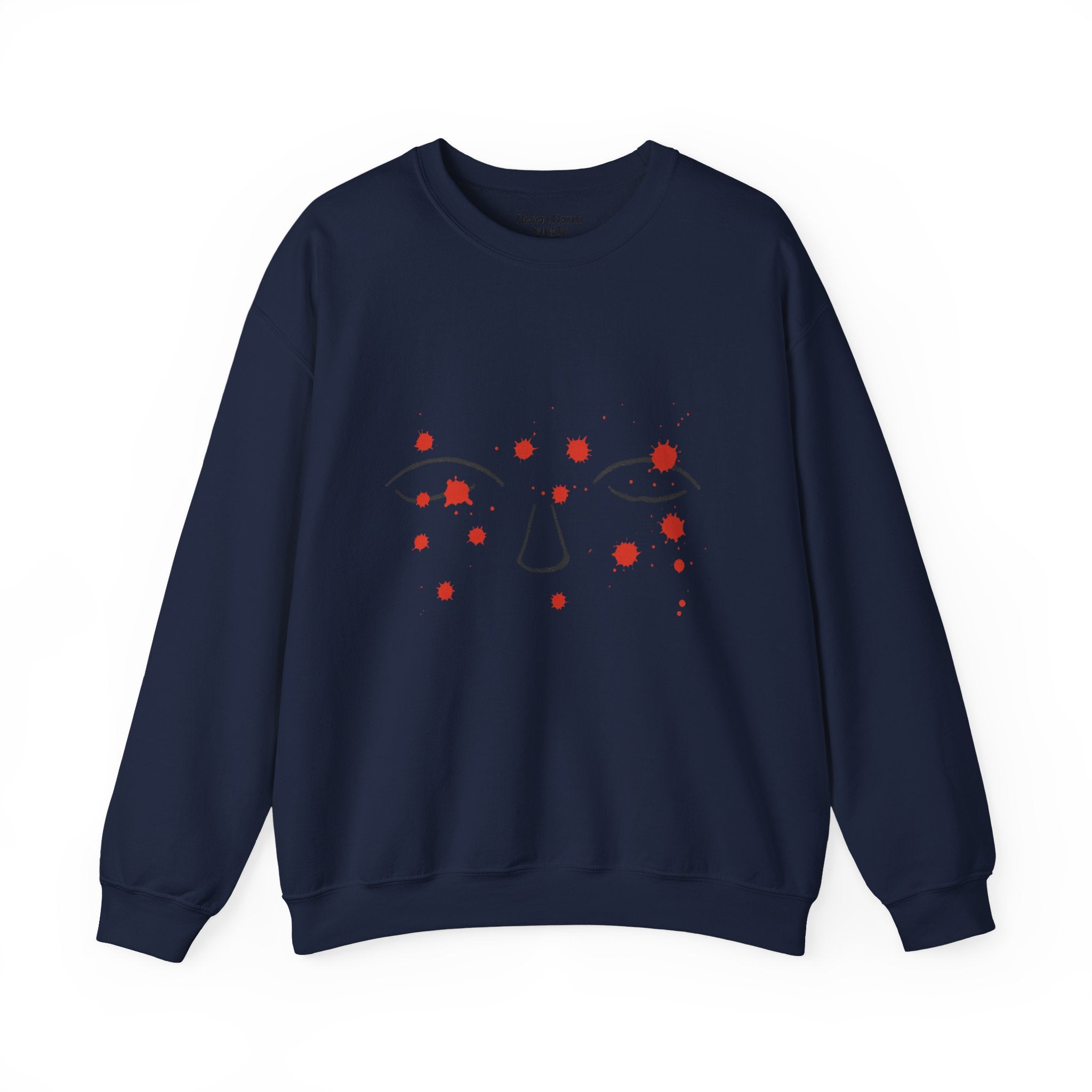 Thoughts Crewneck - Minimalist Trauma-Inspired Apparel by John Ganger
