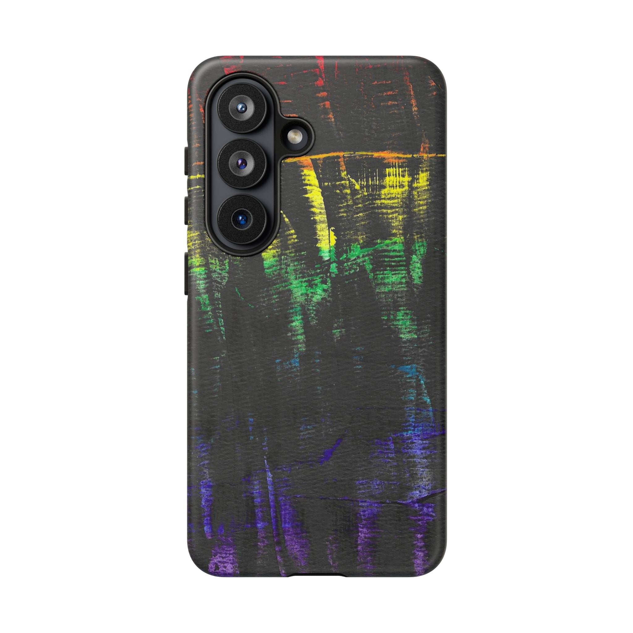 Inner Thoughts Watercolor Phone Case — Multi‑Color Abstract Tough Case