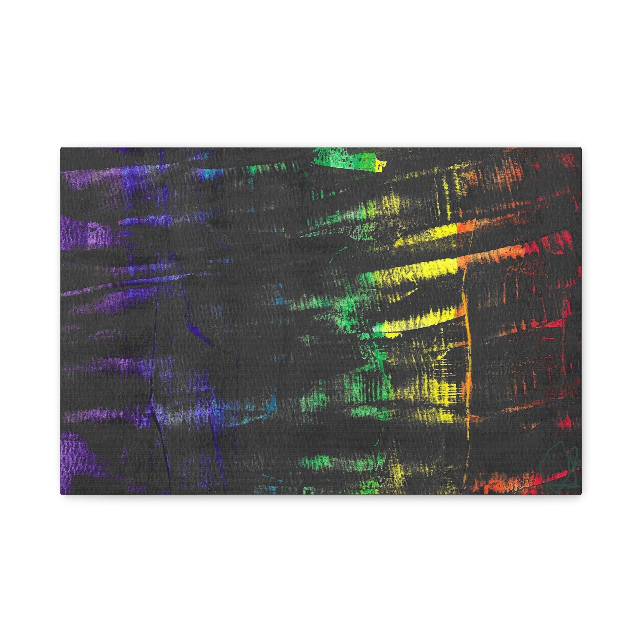 Inner Thoughts - A Spectrum Interrupted - Canvas Wall Art