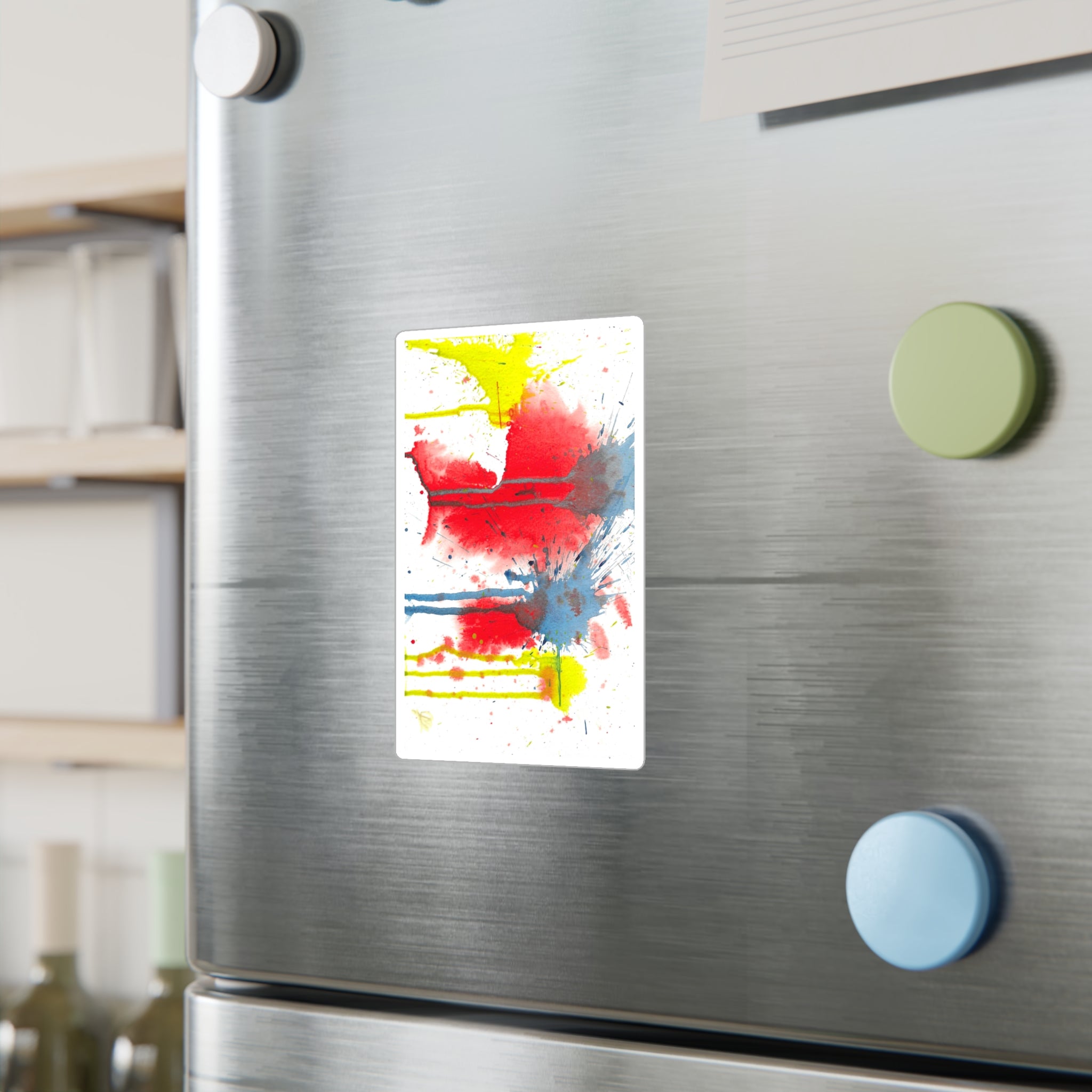 Splat - Playful Abstract Paint Splash Watercolor Vinyl Decal