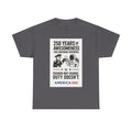 250 Years of Awesomeness Military History T-Shirt – Funny Duty & Uniforms Tee