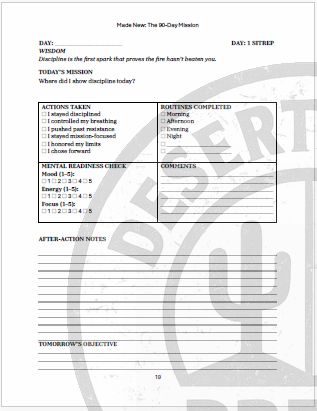 Paperback Version - Made New: The 90‑Day Mission |Christian Workbook | Daily Devotional | Spiritual Growth Journal