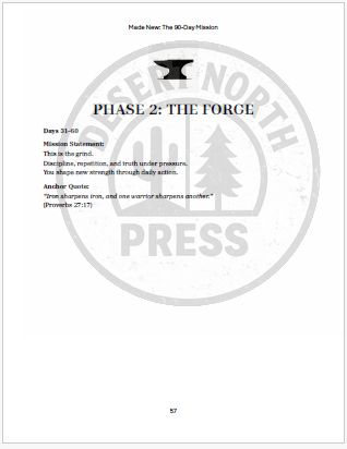 Paperback Version - Made New: The 90‑Day Mission |Christian Workbook | Daily Devotional | Spiritual Growth Journal