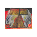 The Vision (In My Head) - Abstract Origin Memory Watercolor Postcard Set (4x6 or 5x7)