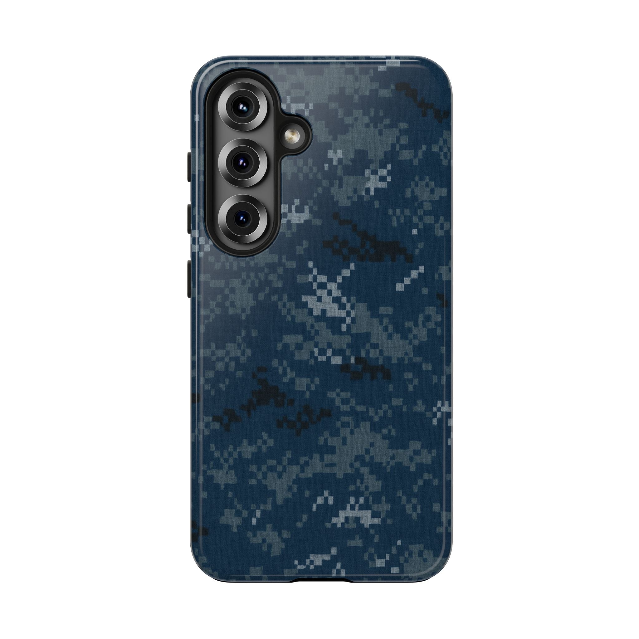 US Navy Blue Camo phone case | Military Camouflage Phone Case