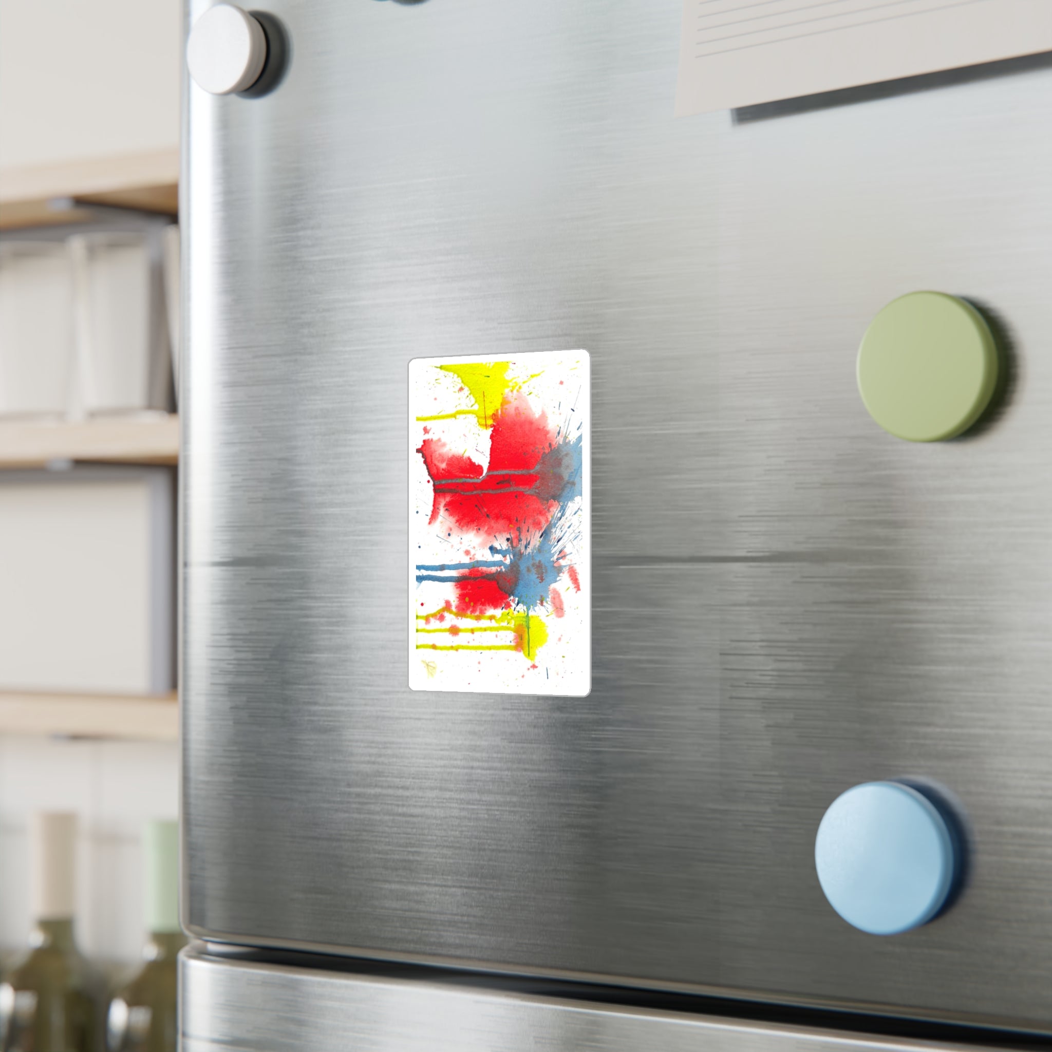 Splat - Playful Abstract Paint Splash Watercolor Vinyl Decal