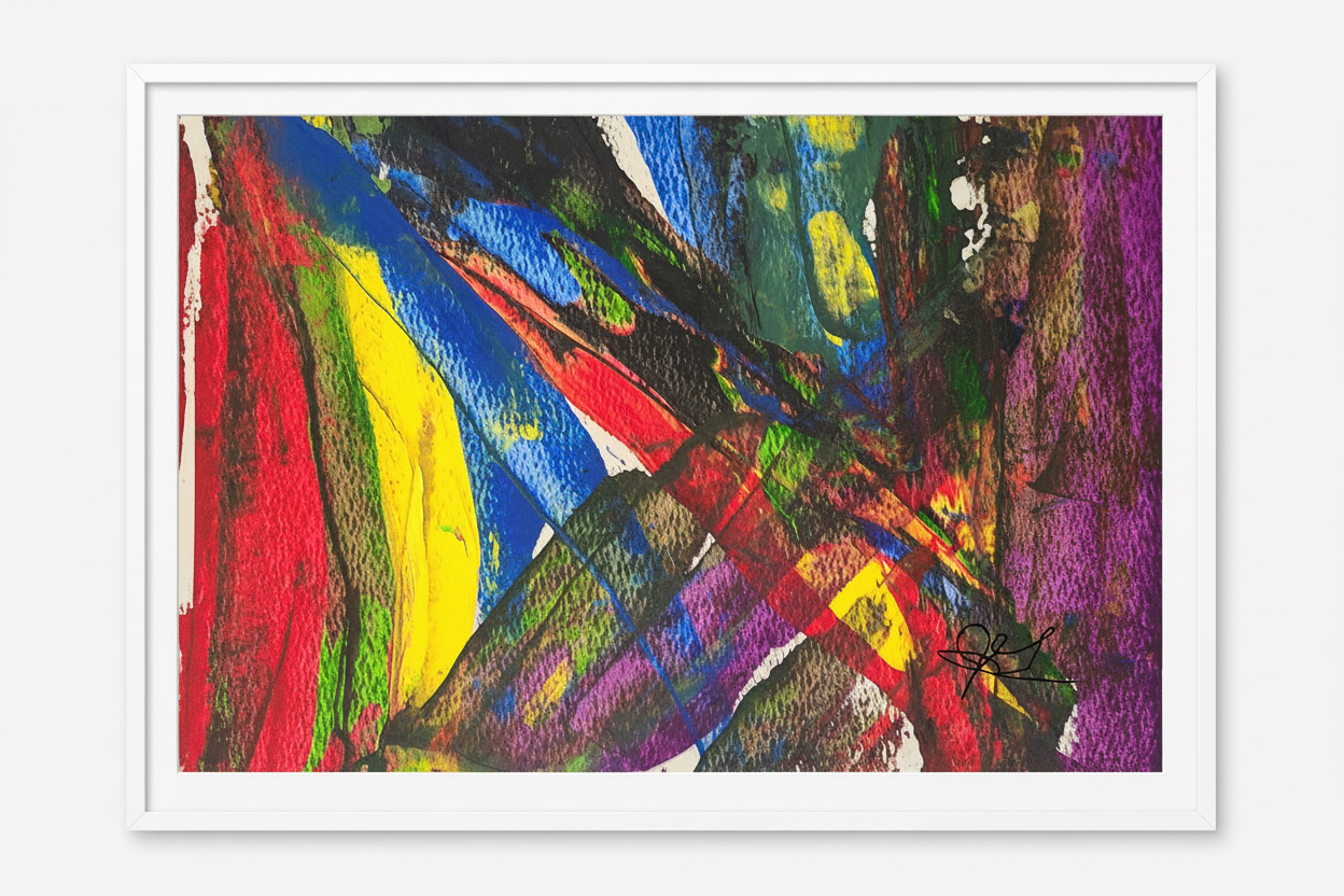 Chaotic Thoughts - Limited Edition Numbered First Run Print