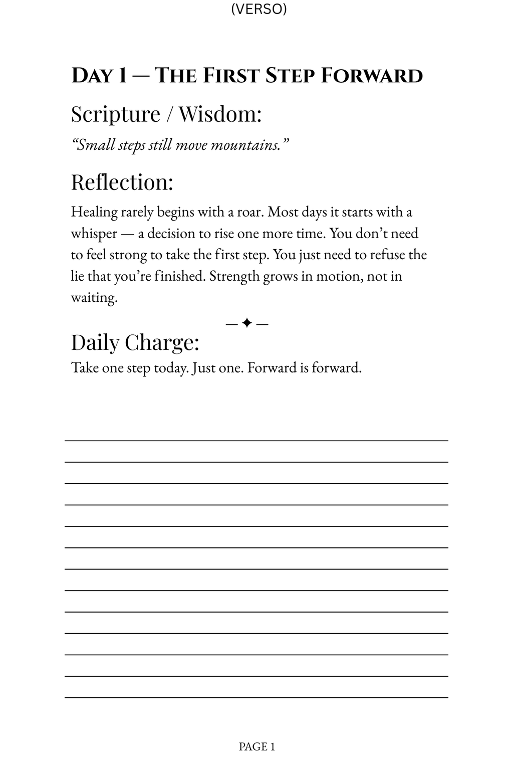 365‑Day Christian Devotional PDF & EPUB  Faith Journal  Spiritual Healing Workbook  Daily Encouragement  Printable Devotional Book